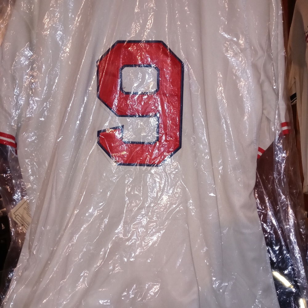 #9 TED Williams old classic jersey cream (xl) most have.new Never Use red sox - Picture 2 of 15
